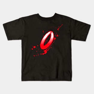 Bloody letter O Kids T-Shirt